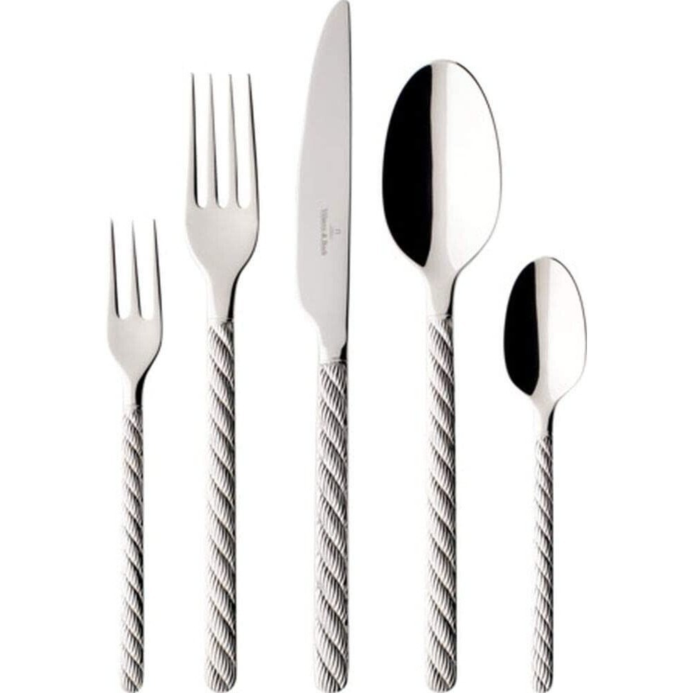 Villeroy & Boch 5 Pc Montauk Stainless Steel Flatware  New - 18 Avail. HOLIDAY!
